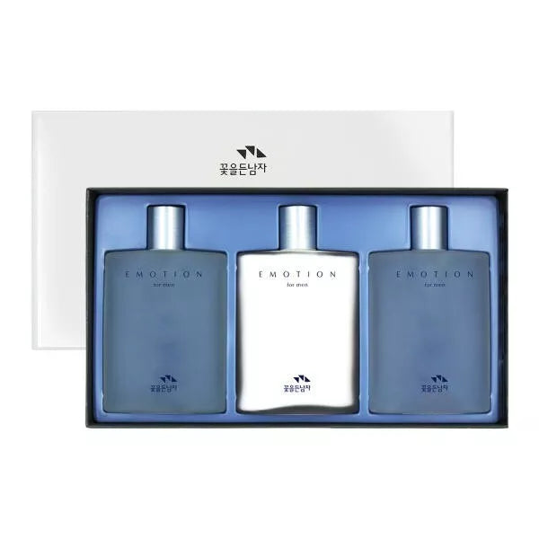 EMOTION FOR MEN GIFT SET INCLUDES 1 LOTION AND 2 SKIN TONERS 160ML EACH