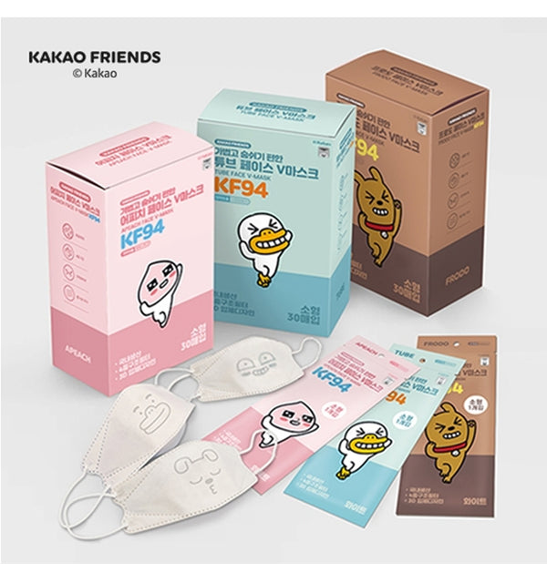KAKAO Friends Tube KF94 Kids Mask