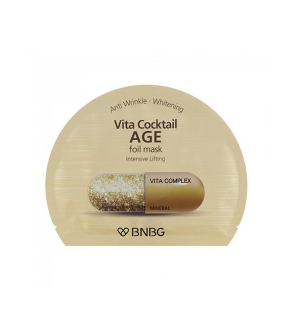 BNBG Vita Cocktail Age Foil Mask.