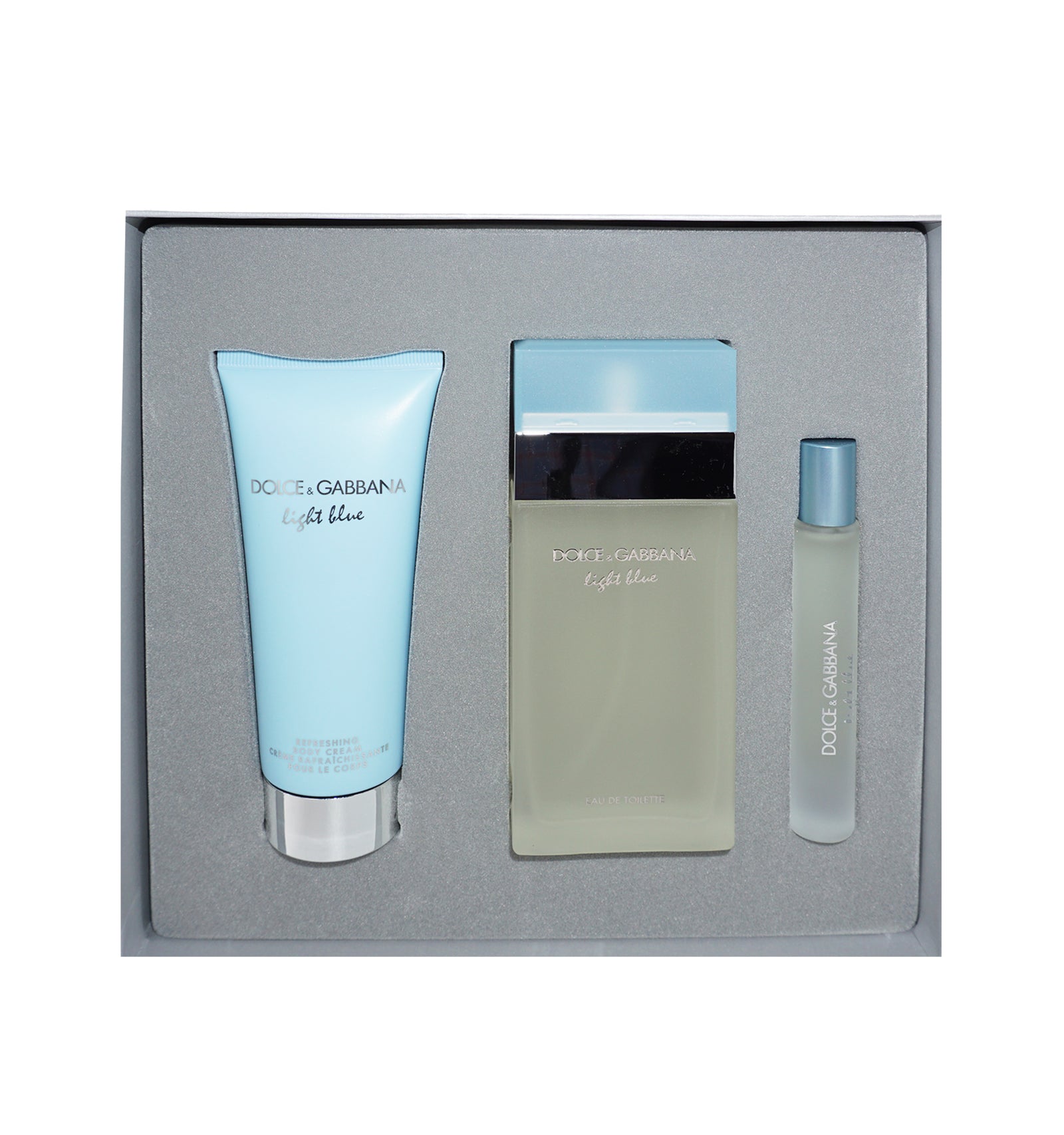 Dolce and gabbana light blue for women shops gift set