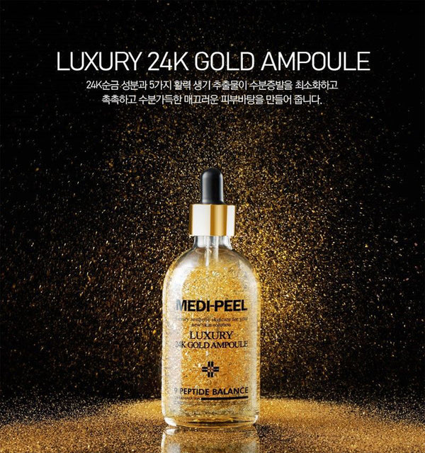 MEDI-PEEL Luxury 24K Gold Ampoule.