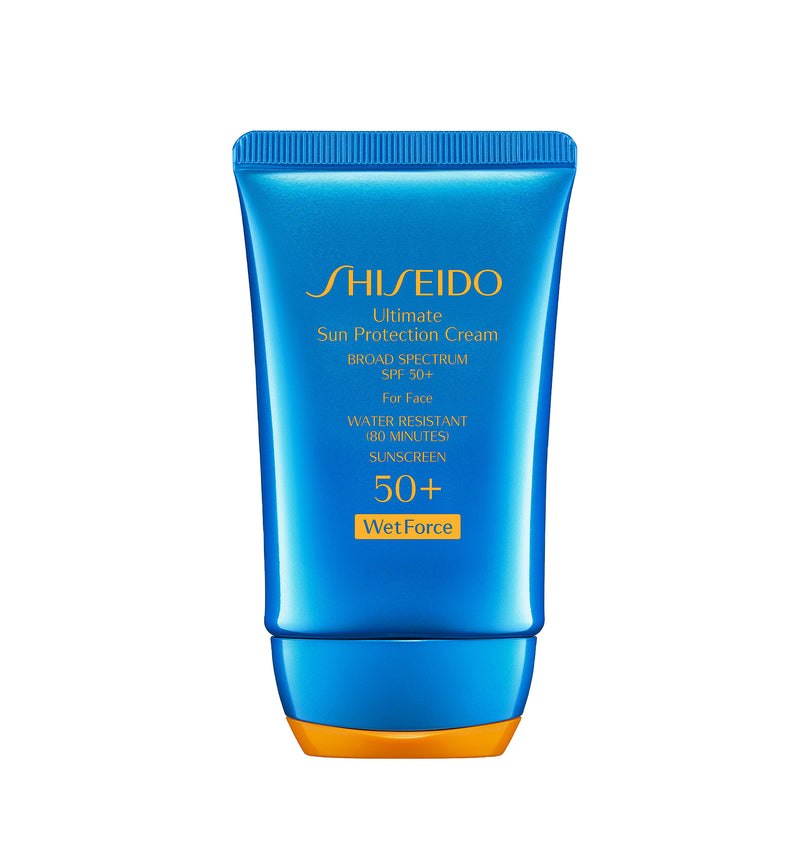 Shiseido Ultimate Sun Protector Cream SPF 50+ Sunscreen.